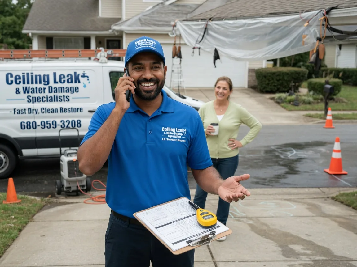 Ceiling Leak Cleanup Irwin, OH FAQs
